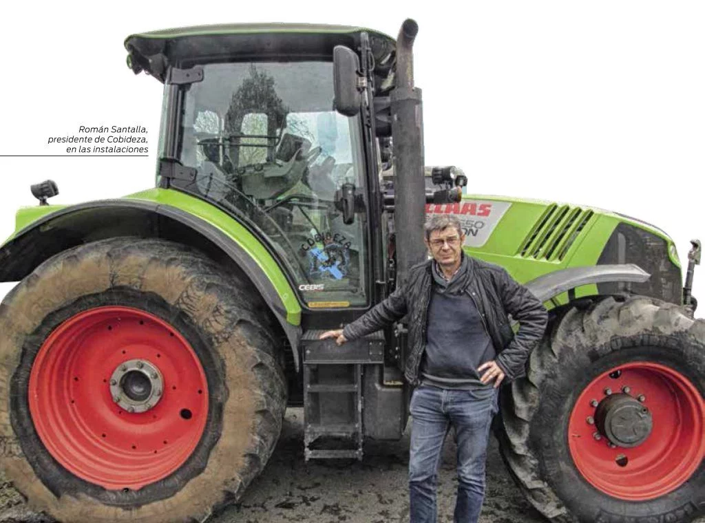 Revista AFRIGA - Román Santalla, presidente de Cobideza - Microsilos de maíz