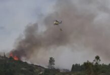 Las Fragas do Eume vuelven a arder: 50 hectáreas arrasadas
