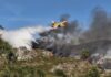 Incendio forestal en Porto do Son supera las 20 hectáreas